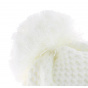 White Quebec Le Drapo Beanie