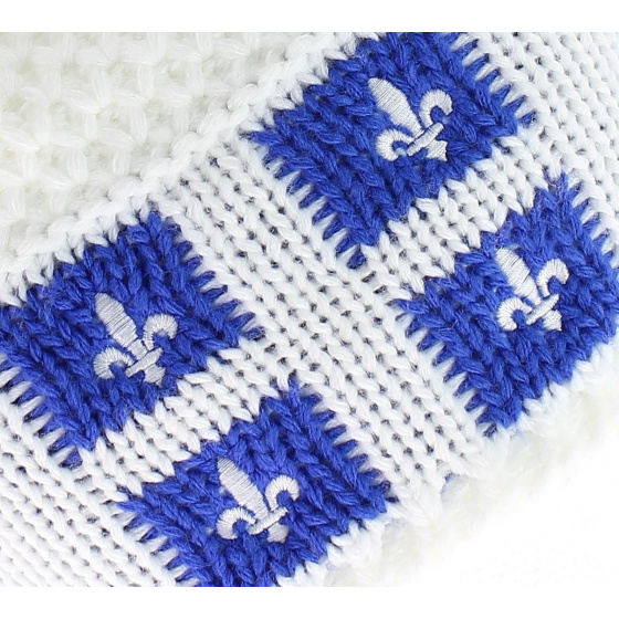 White Quebec Le Drapo Beanie