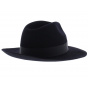 Bogarte Fur Felt Hat Navy Blue