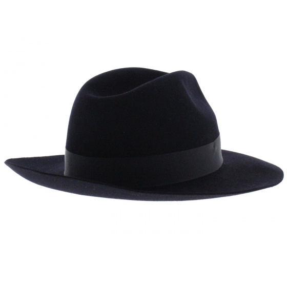 Chapeau Bogarte Feutre Poil Marine Chapeau Bogarte Feutre Poil Marine