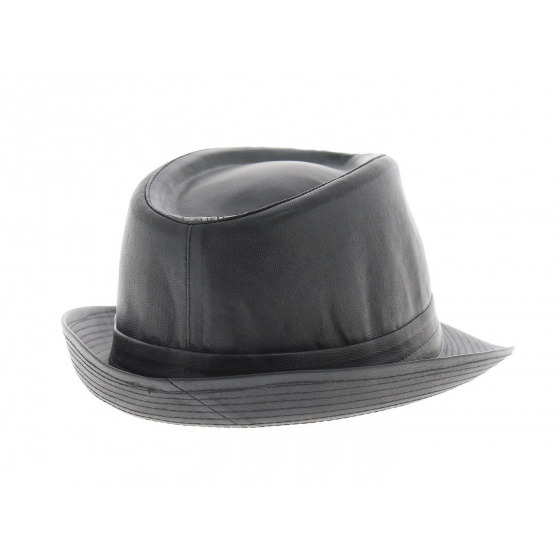 Black Trilby Hat - Hollywood