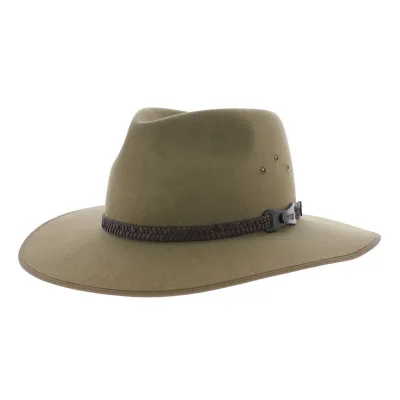 Akubra Tablelands Hat - Fur Felt Reference: 3685 | Traclet Hat Shop