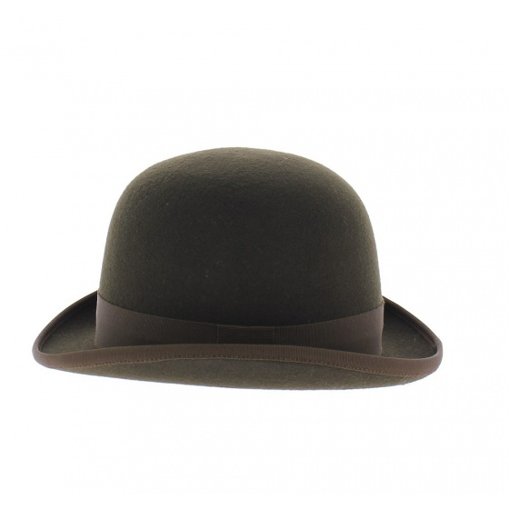 Brown Felt Bowler Hat Cheney - Traclet Brown Felt Bowler Hat Cheney - Traclet