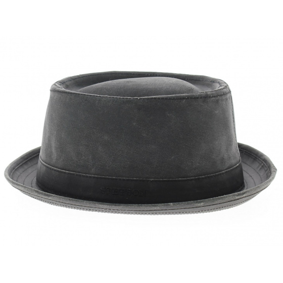 Chapeau Odenton Pork Pie Noir - Stetson