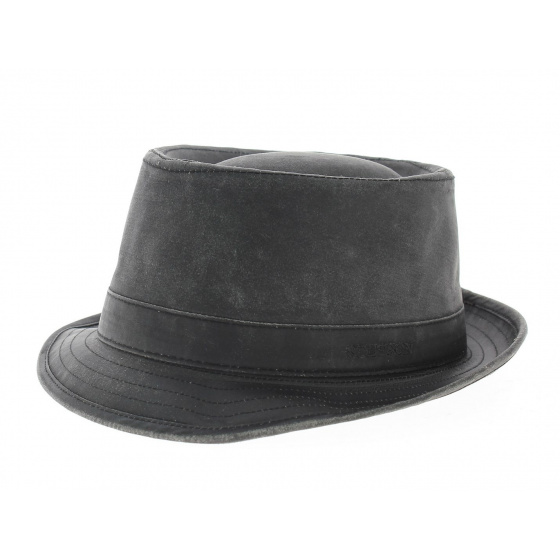 Black Odenton Pork Pie Hat - Stetson Black Odenton Pork Pie Hat - Stetson