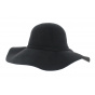 Black felt hat - Traclet
