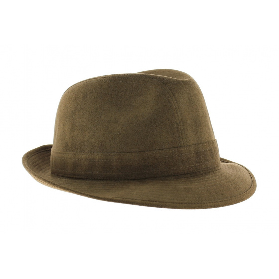 Chapeau trilby - Alcantara noisette Chapeau trilby - Alcantara noisette