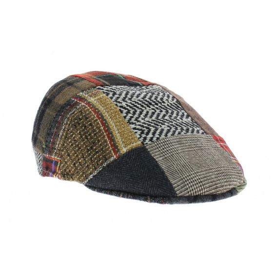 Casquette bombée Laine Patchwork - Guerra Casquette bombée Laine Patchwork - Guerra