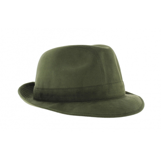 Chapeau Trilby - Alcantara vert