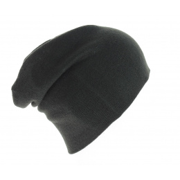 The Julietta Coal Black Beanie