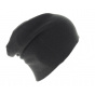 The Julietta Coal Black Beanie