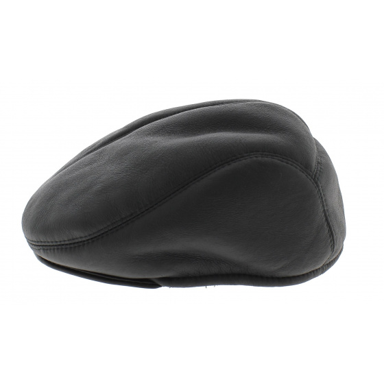 Marian Leather Cap with Ear Flaps Gena