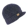 Bonnet casquette The Yukon brim navy Reference : 2913 | Chapellerie Traclet