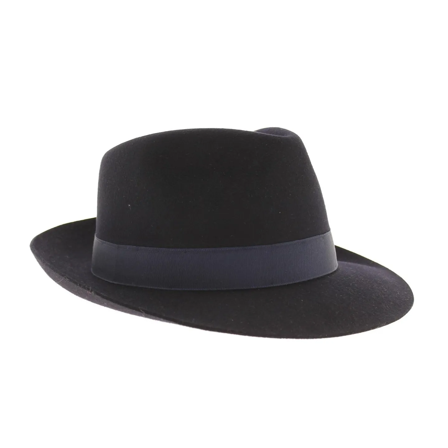 navy borsalino felt hat - online sale felt hat Reference: 220 | Traclet Hat Shop