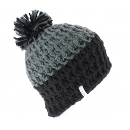 The Lewis Beanie Coal BLACK