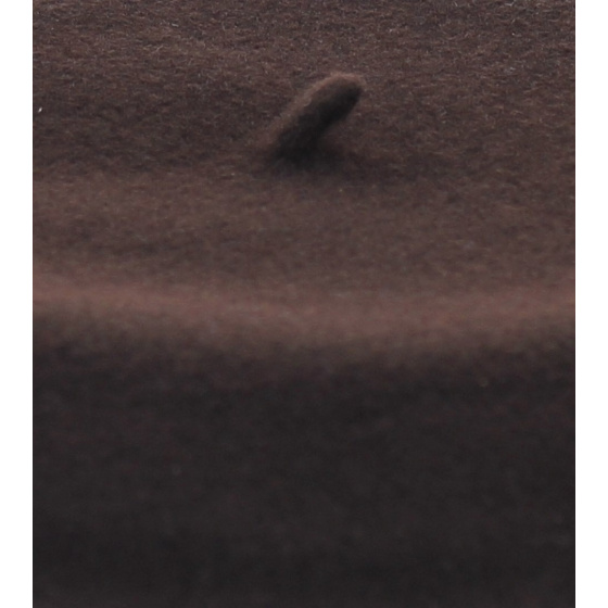 Brown Fina Basque Beret - Elosegui