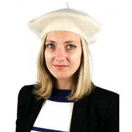 Béret Classique Ecru- Le Béret Français
