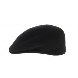 casquette Bombée Feutre Laine Noir - Traclet