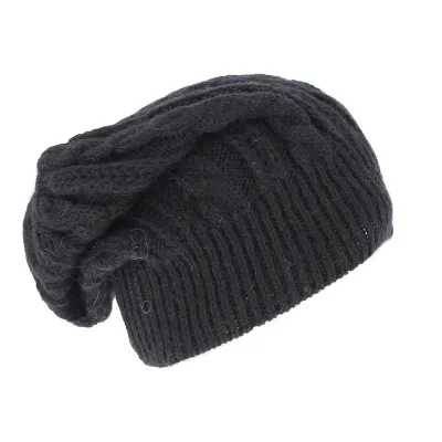Bonnet Long Florence Noir- Traclet Reference : 2988 | Chapellerie Traclet