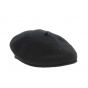 Black cap beret