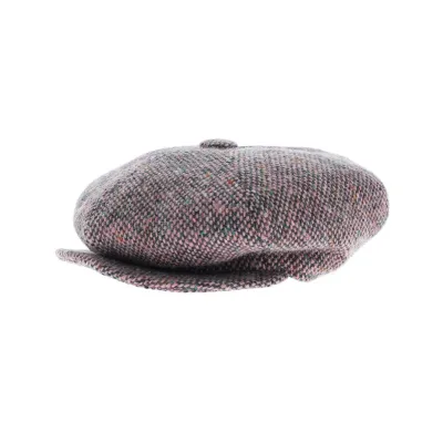 Casquette Irlandaise Newsboy Jonathan Richard - Rose Reference : 3284 | Chapellerie Traclet