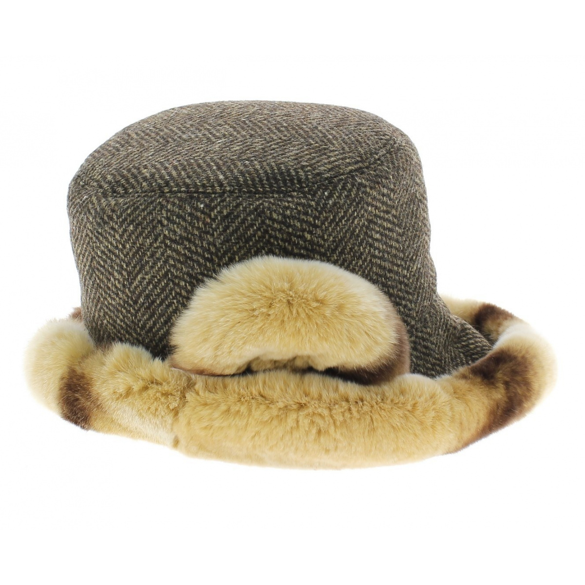 achat chapeau femme lapin - chapeau cuir femme Reference : 2967