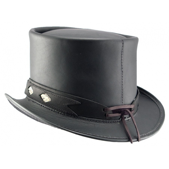 Chapeau haut de forme Topper - Diamond Inlay Band Chapeau haut de forme Topper - Diamond Inlay Band