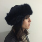 Women's Chamonix Fur Beanie - Black