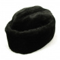 Cossack Toque with Ear Flaps - Black Chechia - Traclet