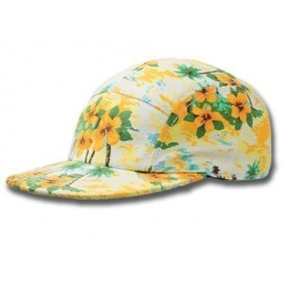 Yellow Fantasy 5 Panel Cap