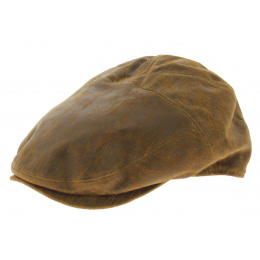 Camel Leather Cap Ralph - Traclet