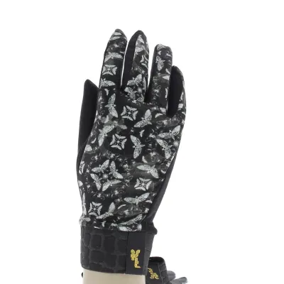 Fancy-womens-gloves-with-flower Reference: 3915 | Traclet Hat Shop