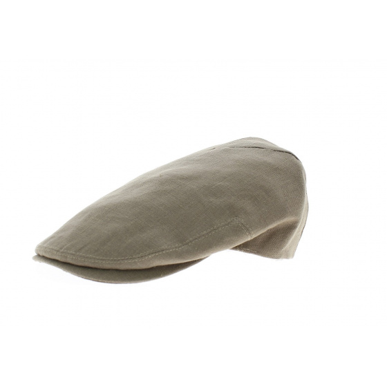 Olney Jack Mocha linen cap