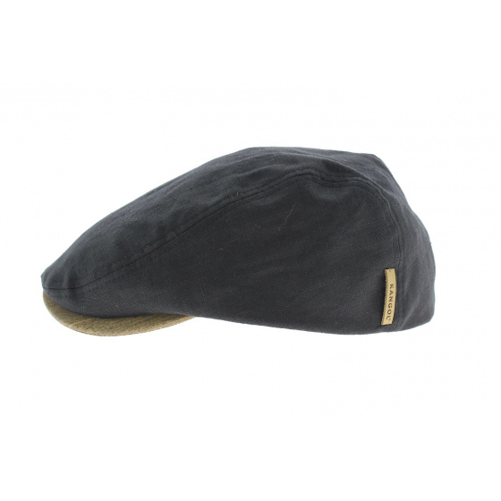 Black Cork Flat Cap - Kangol
