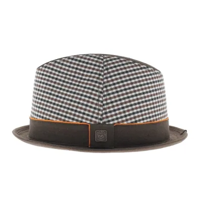 Chapeau Lison coffee petit bord Dasmarca Reference : 2305 | Chapellerie Traclet
