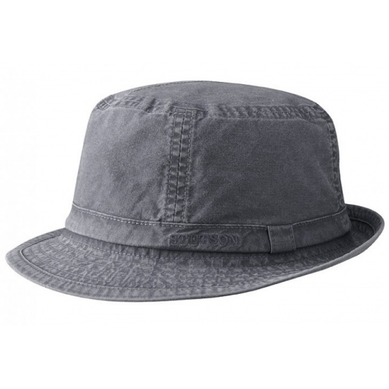 Stetson Gander Fabric Hat Black