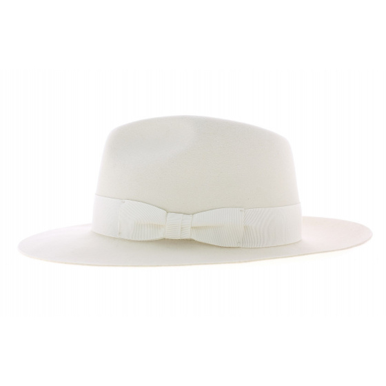 Chapeau Bogarte blanc
