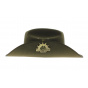 Khaki Felt Military Hat - Akubra