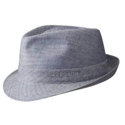 stetson fabric hat - Stetson Osceola linen trilby hat Reference: 2786 | Traclet Hat Shop