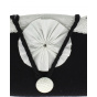 Revolution Tricorn with Silver Border Black Felt