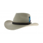 Akubra Snow River Felt Hat - Sand