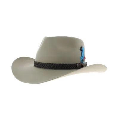 Chapeau feutre Snow River Akubra - Sand Reference : 5165 | Chapellerie Traclet