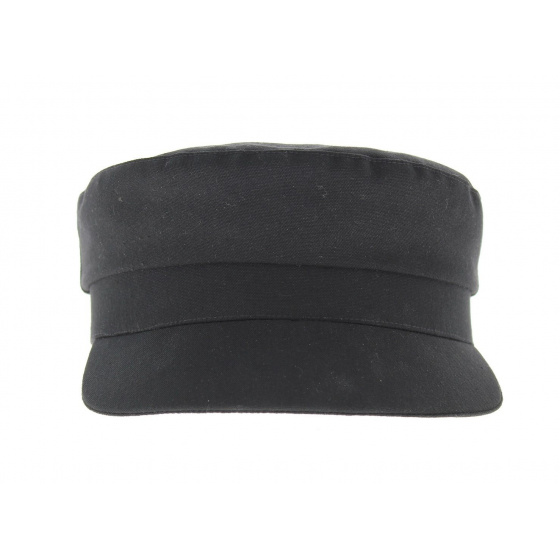 Casquette Bretonne Brest Coton Noire - Traclet Casquette Bretonne Brest Coton Noire - Traclet
