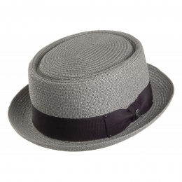 Toyo Grey Pork Pie Hat- Traclet