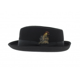 Pork Pie Feather hat