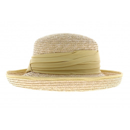 Breton hat Lilwenn Natural straw - Seeberger