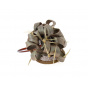 Navy - brown hair ornament