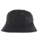 Bob - chapeau Tissu Coton Noir