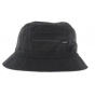 Bob - chapeau Tissu Coton Noir