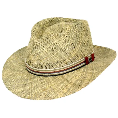 Chapeau fedora paille calas Reference : 5247 | Chapellerie Traclet